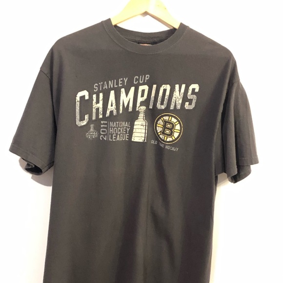 Vintage Boston Bruins 2011 Stanley Cup Champ Tee - Picture 1 of 3